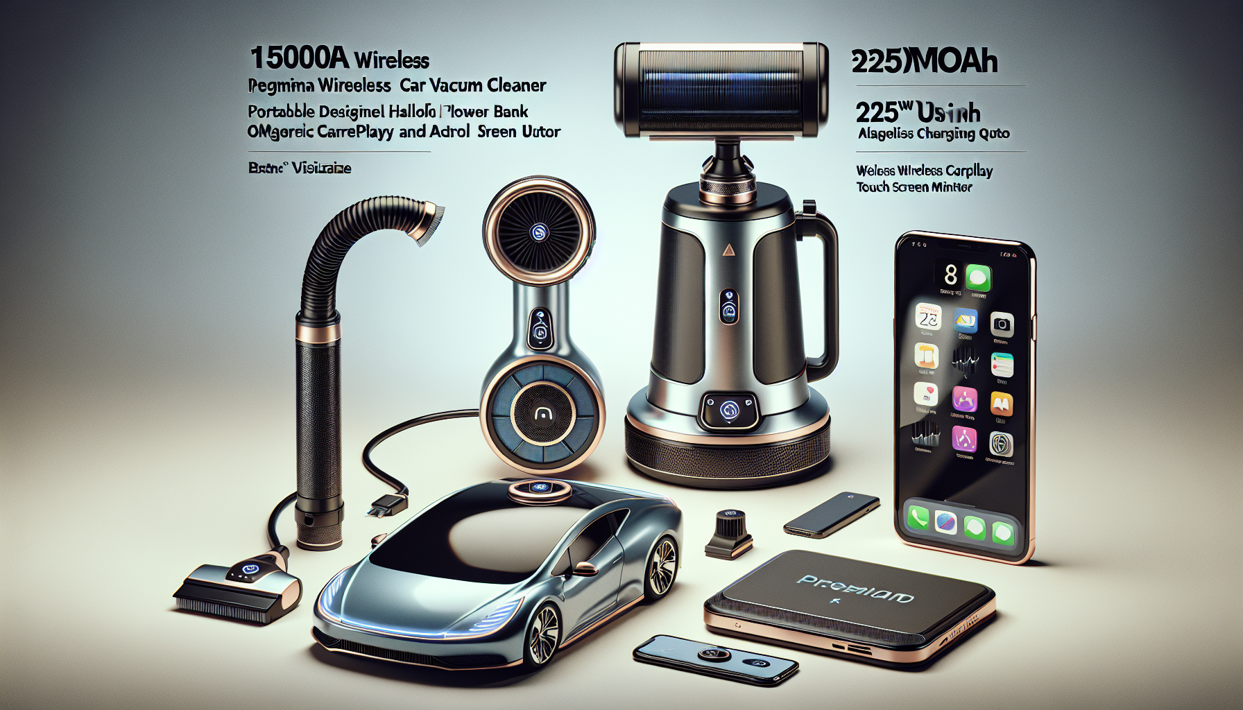 3 Must-Have Car Devices for 2025: Strong Suction Vacuum, Fast-Charging Power Bank, Smart Touch Screen – MSL Picks!