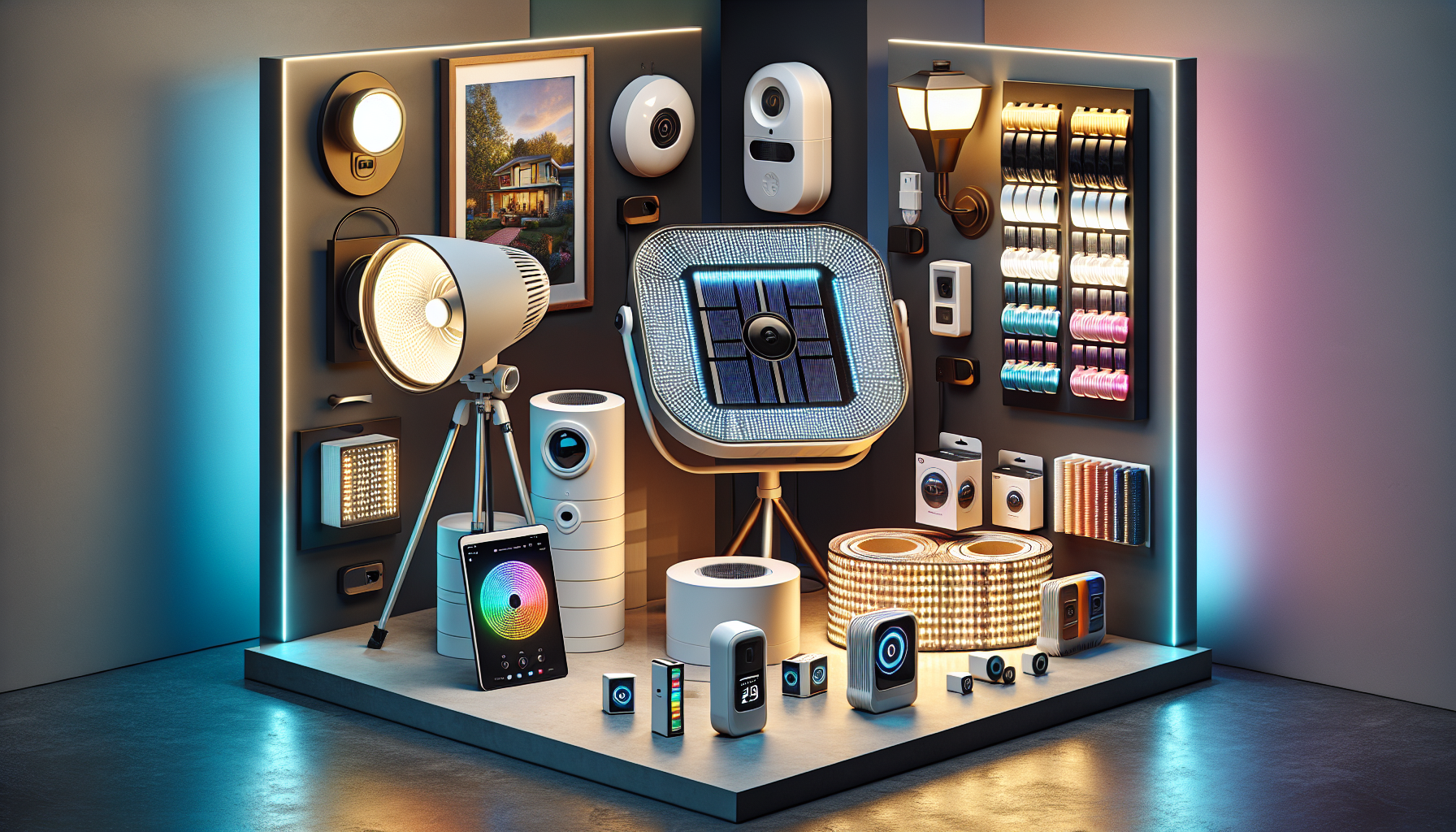 The Top 3 Home Accents Products for 2025: Waterproof Solar Alarm, RGB LED Strip Lights, DIY Colorful Lighting!