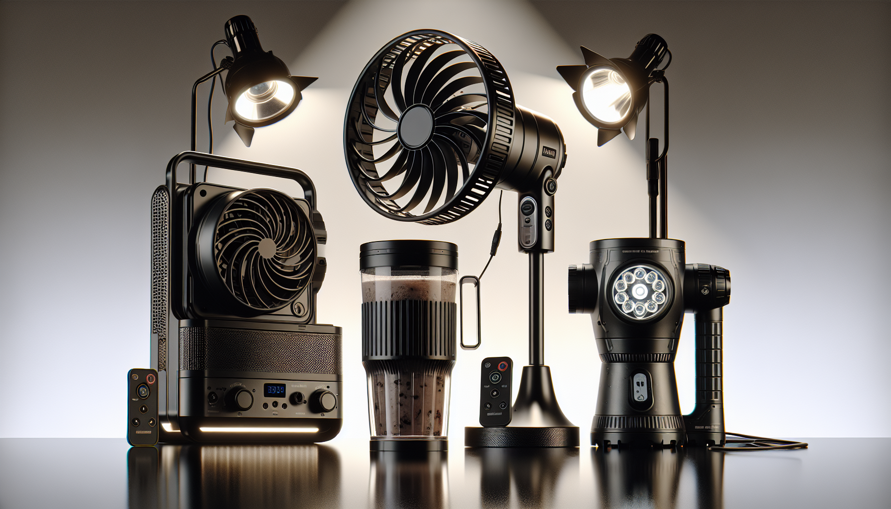 The Top 3 Smart & Trusted Home Accents for 2025: Portable Camping Fan, Multi-functional Mixer Cup, Double-Sided Waterproof LED Light