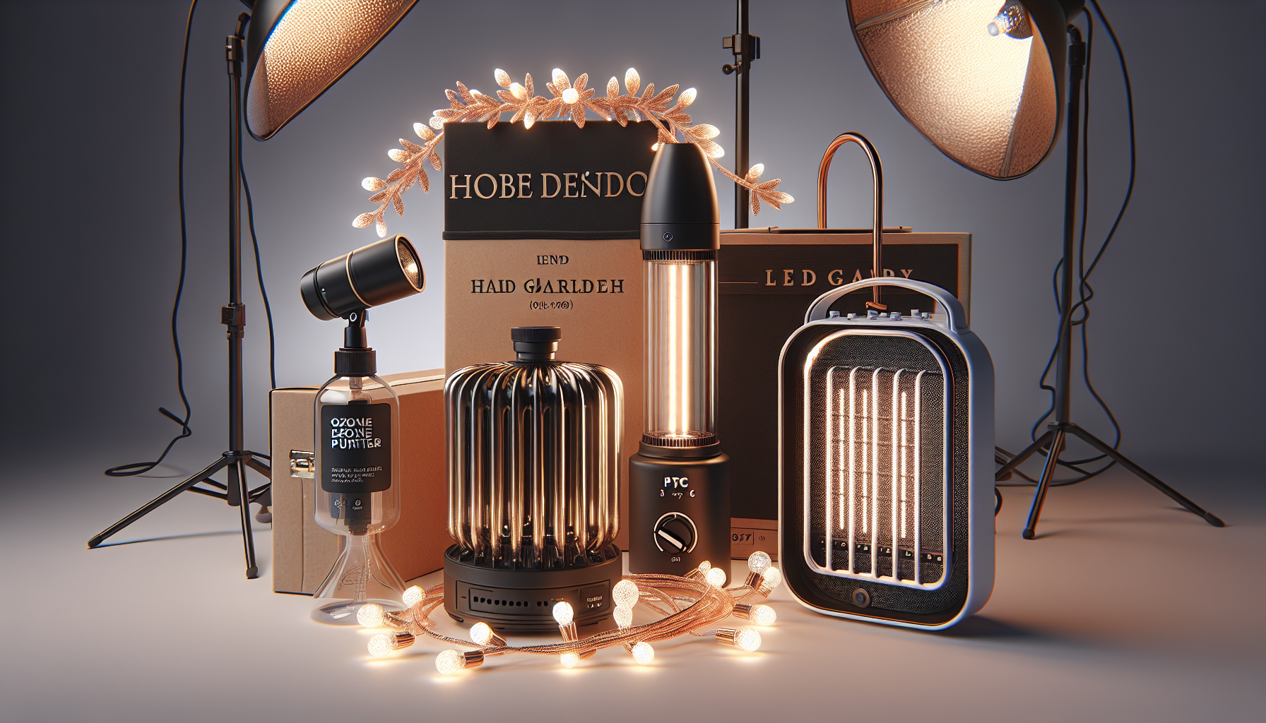 The Ultimate 2025 Home Accents Guide: Top-Rated LED Garland Fairy Lights, Rapid Heating Electric Heater, and Odor Eliminator Air Purifier by MSL!