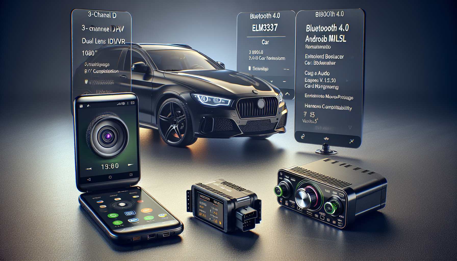 Top 3 Car Gadgets of 2025: Unleash Smart Driving with Dual-Lens DVR, Fault Code Reader, & Android Auto Stereo!