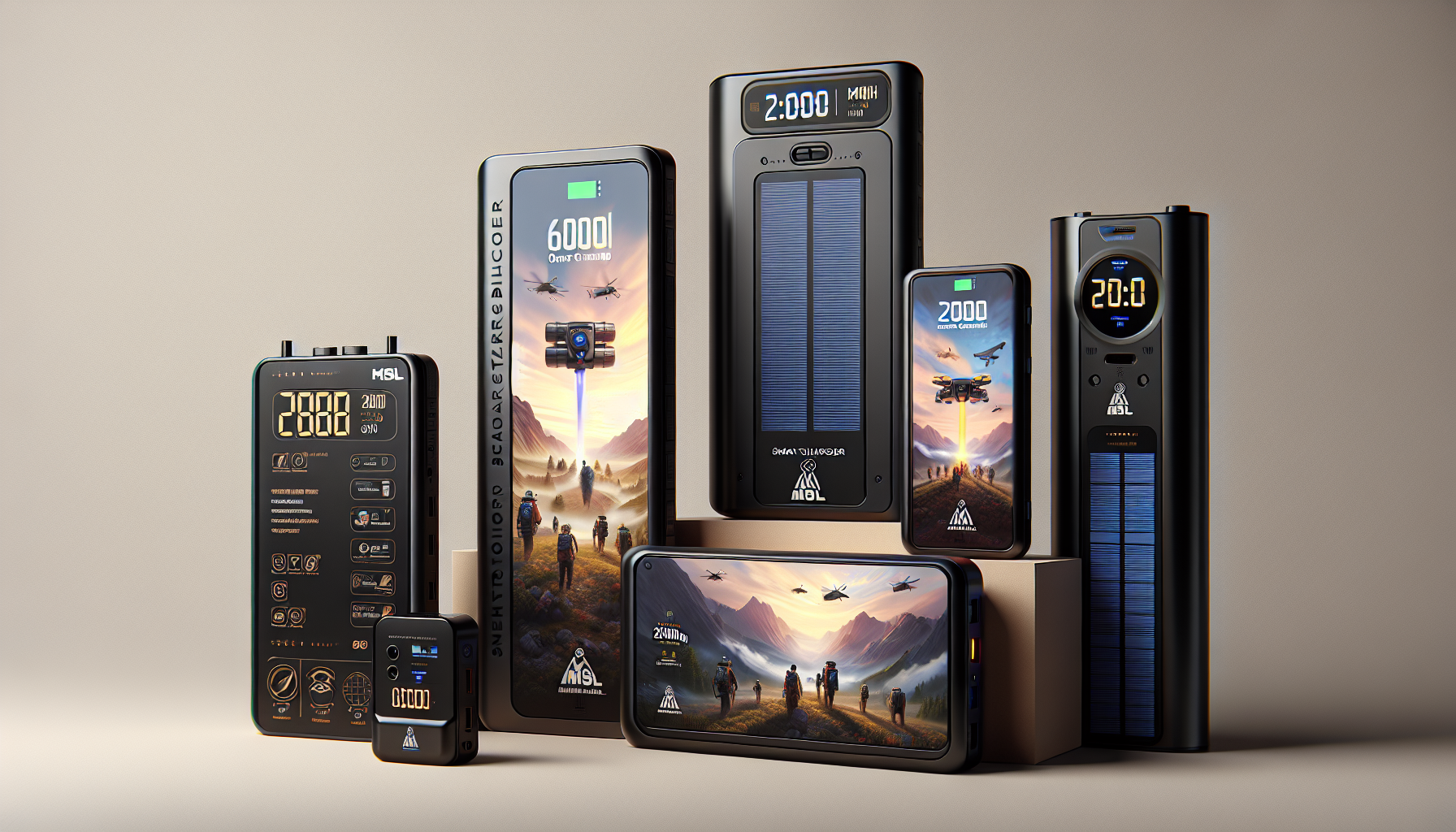 Top 3 Smart Chargers for 2025: Unleash Power Anywhere with MSL's Fast, Solar & Digital Power Banks!