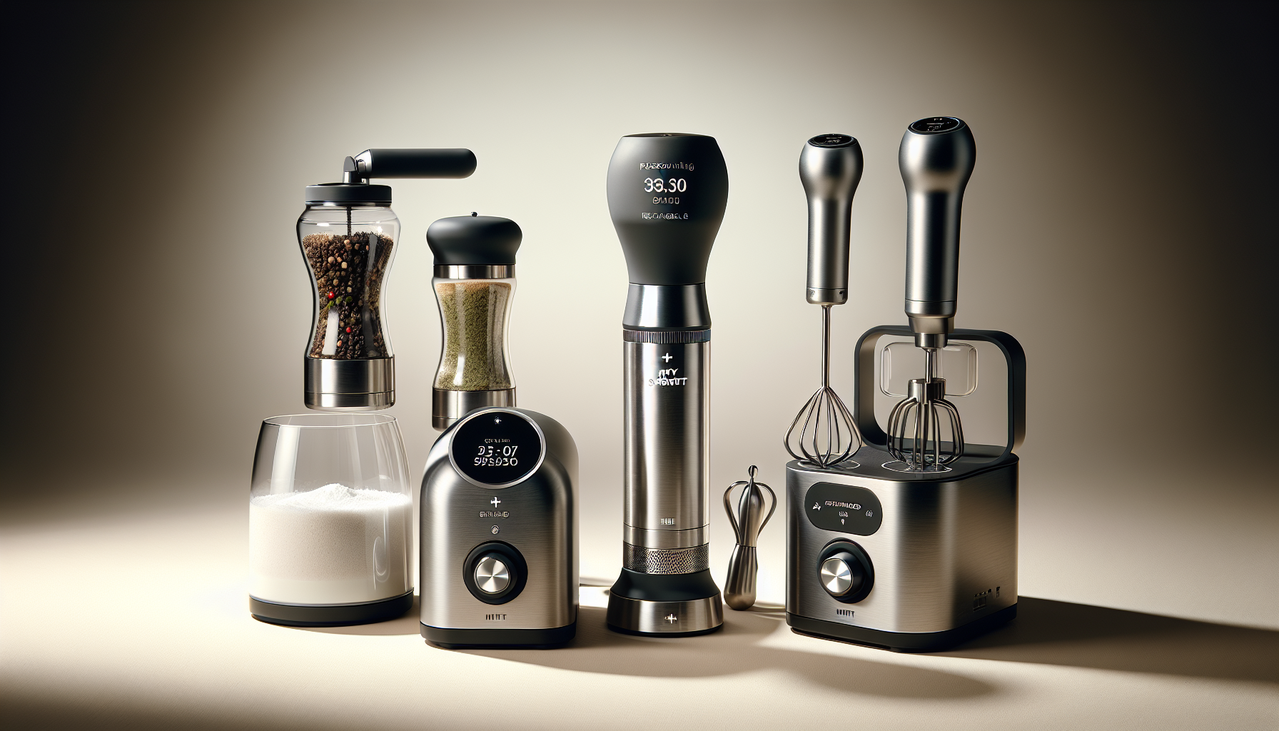 Top 5 Electric Kitchen Essentials of 2025: Salt & Pepper Grinders, Milk Frothers, Hand Mixers