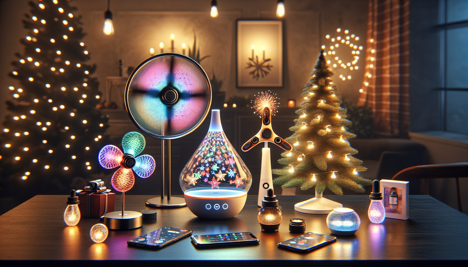 Top Home Accents 2025: Hand-Controlled Flying Spinner & LED…