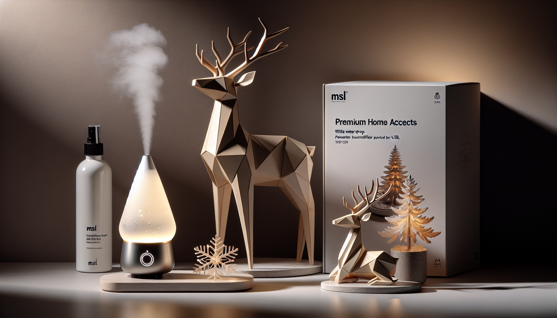 Top Home Accents for 2025: Origami Elk Resin Reindeer Figurines
