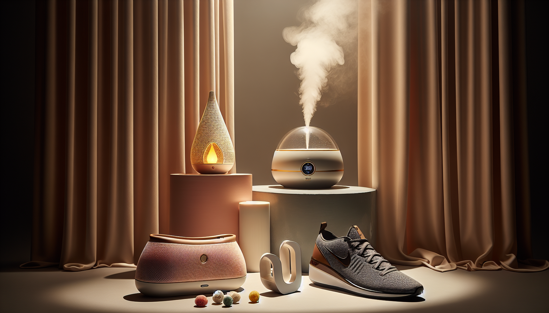 Transform Your Home in 2025 with Top-Rated Smart Picks: Nordic Flame Aromatherapy Humidifier, Foldable Shoe Dryer, 3-in-1 Flowing Water Humidifier