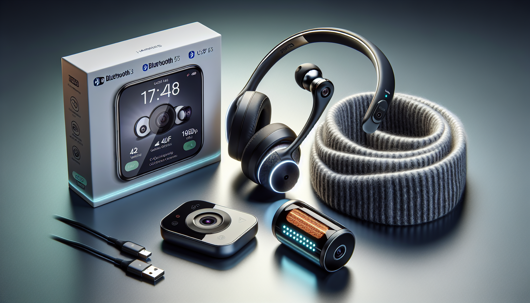 Unveiling 2025's Top-Rated Tech Gems: Wireless Noise Cancelling Earphones, USB Heating Scarf, Mini Security Camera - MSL