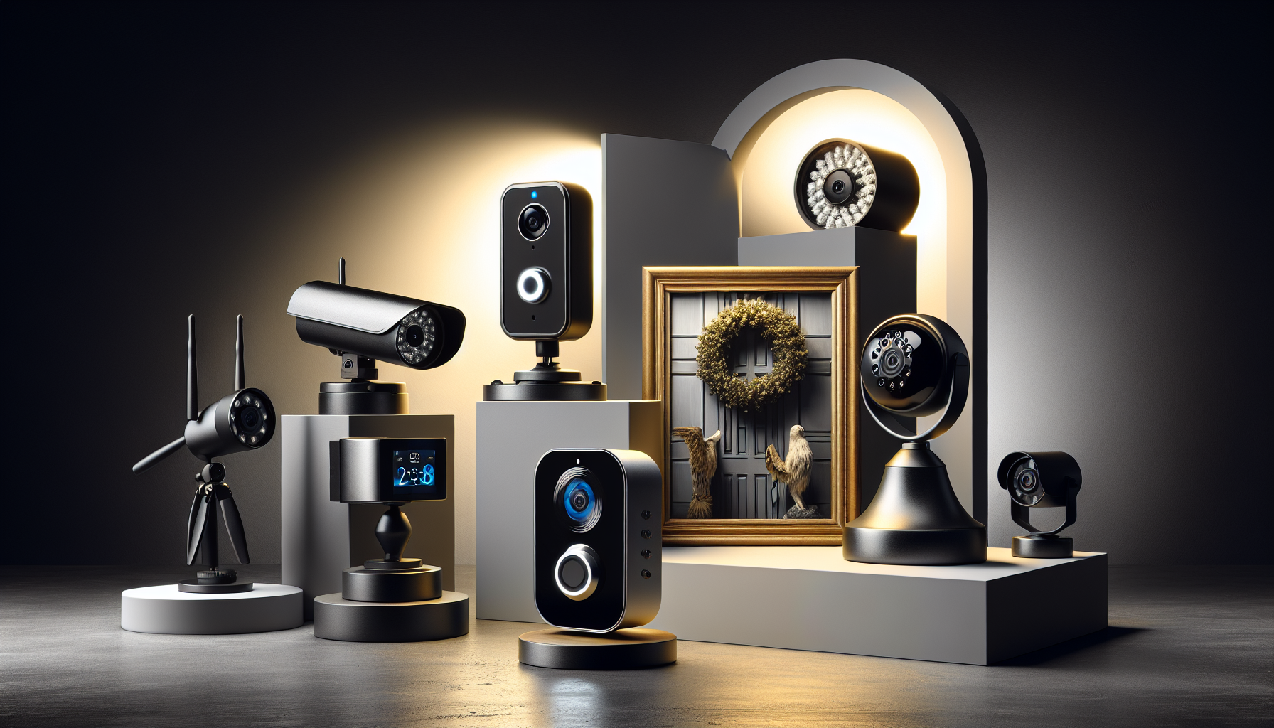 Unveiling the Top 3 Smart Spy Cameras for 2025: Night Vision Doorbell, Clock Cam, LCD Viewer – MSL