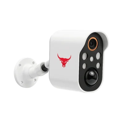 Outdoor WiFi Security Camera – AI Human Detection & Night Vision