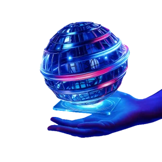 LED Flying Spinner Toy – Hand-Controlled Boomerang Style