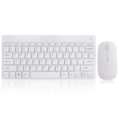 78-Key Wireless Keyboard & Mouse Combo – Compact Desktop Set