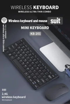 78-Key Wireless Keyboard & Mouse Combo – Compact Desktop Set Thumbnail 18