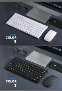 78-Key Wireless Keyboard & Mouse Combo – Compact Desktop Set Thumbnail 7