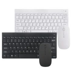 78-Key Wireless Keyboard & Mouse Combo – Compact Desktop Set Thumbnail 1