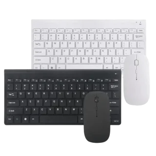 78-Key Wireless Keyboard & Mouse Combo – Compact Desktop Set