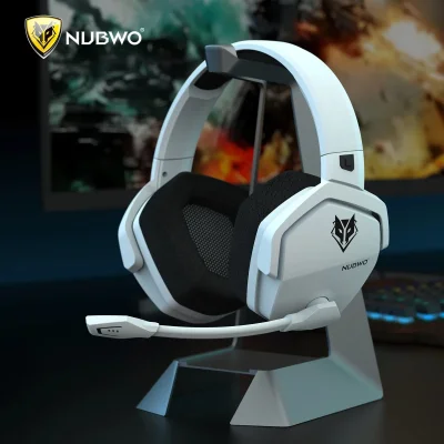 Dual-Mode Wireless Gaming Headset with Microphone