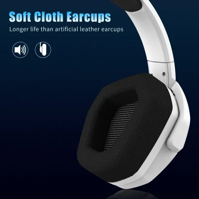 Dual-Mode Wireless Gaming Headset with Microphone