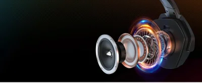 Dual-Mode Wireless Gaming Headset with Microphone