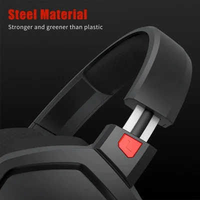 Dual-Mode Wireless Gaming Headset with Microphone