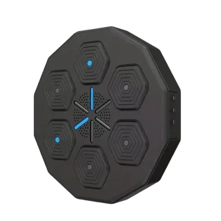 Wall-Mounted Smart Music Boxing Trainer – LED Punching Target