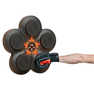 Smart Music Boxing Wall Target – LED Reaction Training Punch Pad