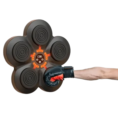 Smart Music Boxing Wall Target – LED Reaction Training Punch Pad