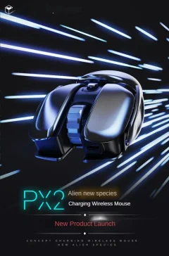 Wireless Rechargeable Mouse – 1600 DPI, 6 Buttons Thumbnail 13