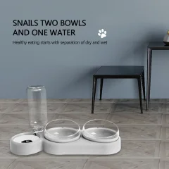 Automatic Pet Feeder – Double-Bowl Design Thumbnail 4