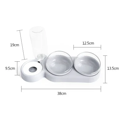 Automatic Pet Feeder – Double-Bowl Design