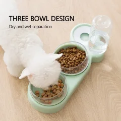 Automatic Pet Feeder – Double-Bowl Design Thumbnail 3