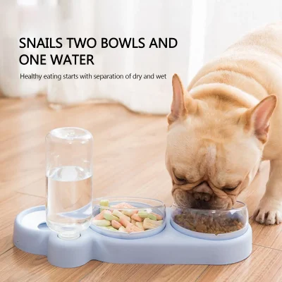 Automatic Pet Feeder – Double-Bowl Design