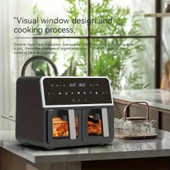Dual-Basket Air Fryer – 7 Program Settings Thumbnail 2