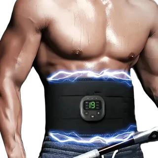 Rechargeable Abdominal Vibration Belt – Adjustable Fit