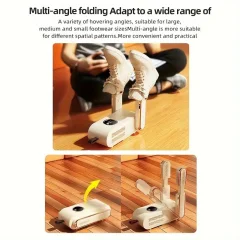 Foldable Electric Shoe Dryer – LCD Controls Thumbnail 3