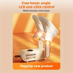 Foldable Electric Shoe Dryer – LCD Controls Thumbnail 4