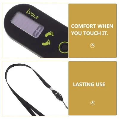 3D Electronic Pedometer – Step & Calorie Tracking