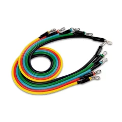 11-Piece Resistance Band Set – Yoga & Home Exercise Thumbnail 7