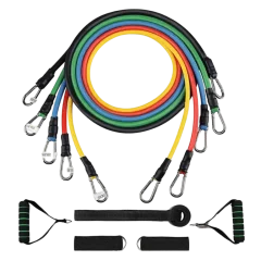 11-Piece Resistance Band Set – Yoga & Home Exercise Thumbnail 1