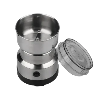 Electric Coffee Grinder – Stainless Steel Blades, 12-Cup Capacity