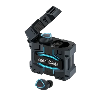 M45 Bluetooth 5.3 Earbuds – Touch Controls & Digital Display