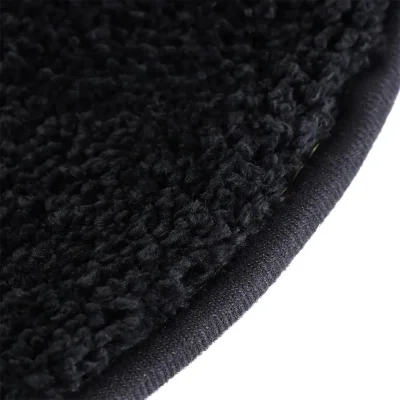 8-Ball Round Rug – 50cm Polyester Accent
