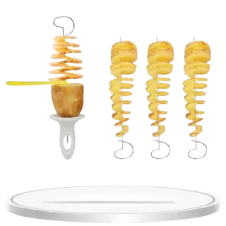 Stainless Steel Potato Spiral Slicer