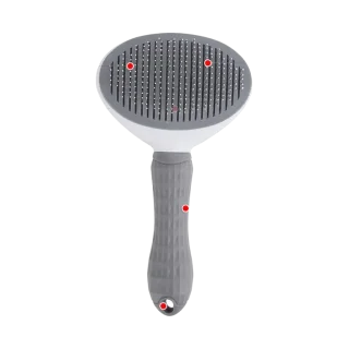 Pet Deshedding Brush for Dogs & Cats – Loose Hair & Undercoat Remover