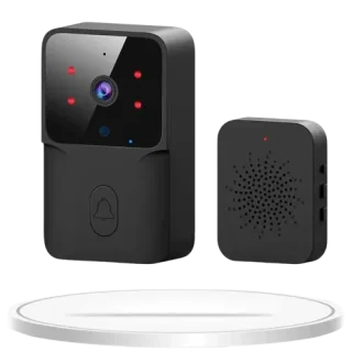 Wireless Video Doorbell – 480p, Night Vision & 2-Way Audio