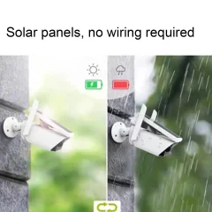 3MP Solar WiFi Security Camera – 2-Way Audio & TF Storage Thumbnail 9
