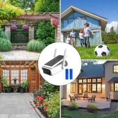 3MP Solar WiFi Security Camera – 2-Way Audio & TF Storage Thumbnail 7