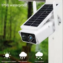 3MP Solar WiFi Security Camera – 2-Way Audio & TF Storage Thumbnail 5