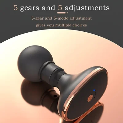 Portable Massage Gun – 5 Speeds & 5 Modes