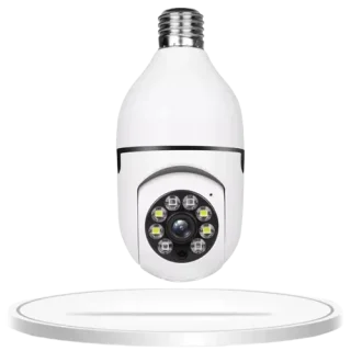 720p WiFi Bulb Camera – Pan/Tilt & V380 Pro