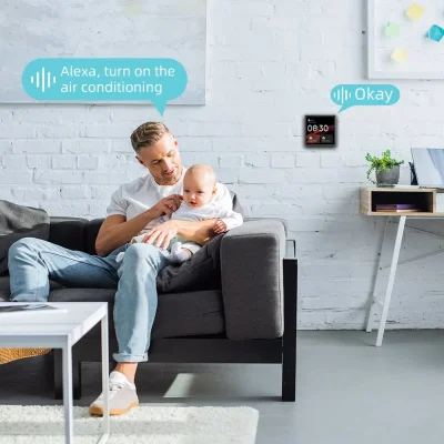 Smart Home Touch Control Panel – WiFi, Zigbee & Bluetooth